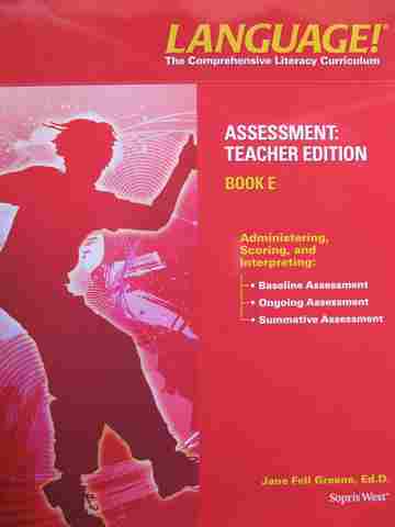(image for) Language! 4th Edition Book E Assessment TE (TE)(P) by Jane Fell Greene