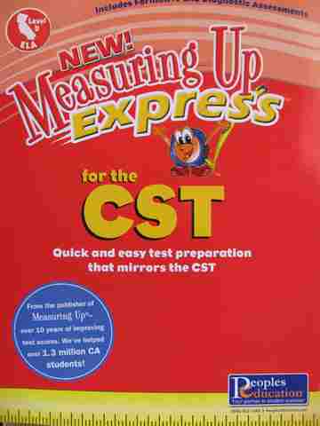 (image for) Measuring Up Express for the CST Level D ELA (CA)(P) by Diane Miller