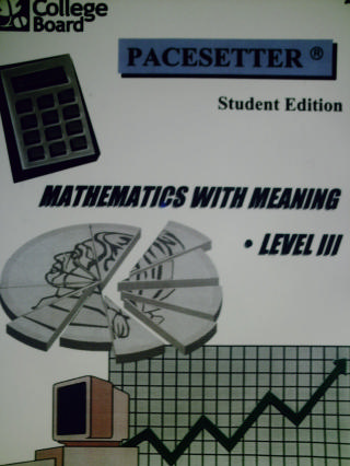 (image for) Pacesetter Mathematics with Meaning Level 3 (P)