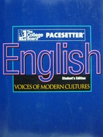 (image for) Pacesetter English Voices of Modern Cultures Student Edition (P)