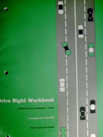 (image for) Drive Right Workbook (P) by Melvin Esarey & Margaret Johnson