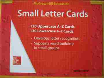 (image for) Wonders K-6 Small Letter Cards (Card)(Pk)