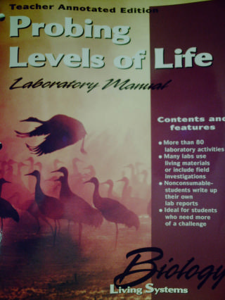(image for) Biology Living Systems Probing Levels of Life Lab Manual (TE)(P)