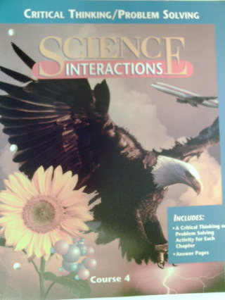(image for) Science Interactions 4 Critical Thinking/Problem Solving (P)