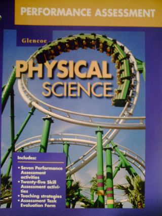 (image for) Glencoe Physical Science Performance Assessment (P)