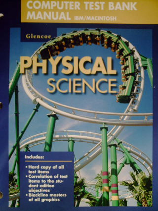 (image for) Glencoe Physical Science Computer Test Bank Manual (P)
