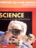 (image for) Glencoe Science Computer Test Bank Manual (P)