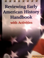 (image for) Reviewing Early American History Handbook with Activities (P)