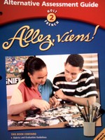 (image for) Allez, viens! 2 Alternative Assessment Guide (P) by Purdy