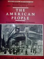 (image for) American People V 2 Since 1865 Study Guide (P) by Jeffrey,