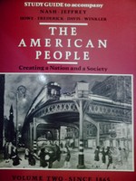 (image for) American People V 2 Since 1865 Study Guide (P) by Jeffrey,