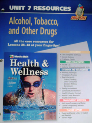 (image for) Health & Wellness Unit 7 Resources Alcohol Tobacc & Other (P)