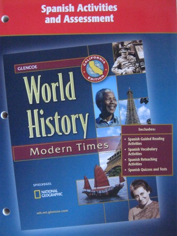 (image for) World History Modern Times Spanish Activities & (CA)(P)