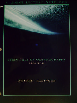 (image for) Essentials of Oceangraphy 8e Student Lecture Notebook (P)