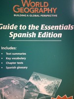 (image for) World Geography Guide to the Essentials Spanish (P)