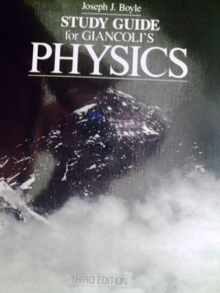 (image for) Giancoli's Physics 3rd Edition Study Guide (P) by Boyle