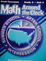 (image for) Math Around the Clock 5-4 Understanding Fractions (P)