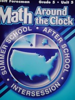 (image for) Math Around the Clock 5-5 Fraction Computation (P)