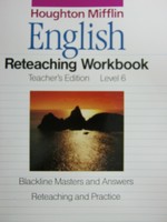 (image for) English 6 Reteaching Workbook TE (TE)(P)