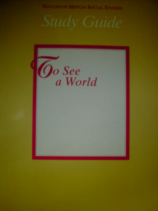 (image for) To See a World 6/7 Study Guide (P)