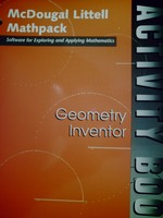 (image for) Mathpack Geometry Inventor Activity Book (P)