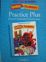 (image for) Spelling & Vocabulary 4 Practice Plus (P)