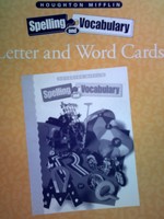 (image for) Spelling & Vocabulary 5 Letter & Word Cards (P)