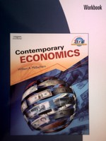 (image for) Contemporary Economics Workbook (P) by William A McEachern
