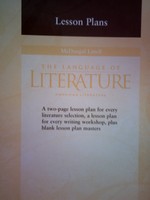 (image for) Language of Literature American Literature Lesson Plans (P)