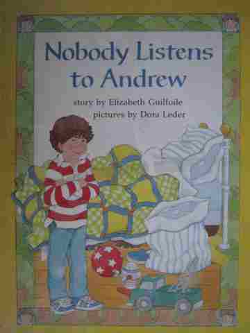 (image for) Heath Reading Nobody Listens to Andrew (Wiro)(Big) by Elizabeth Guilfoile