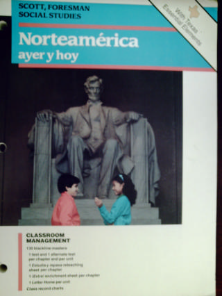 (image for) Norteamerica ayer y hoy Classroom Management (TX)(P)