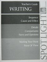 (image for) Spotlight on Writing 7 TG (TE)(P) by Margarete Wright - Click Image to Close