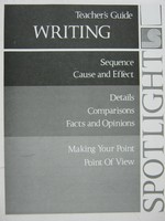(image for) Spotlight on Writing 7 TG (TE)(P) by Margarete Wright