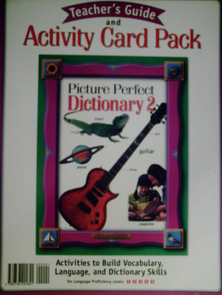 (image for) Picture Perfect Dictionary 2 TG & Activity Card Pack (PK)