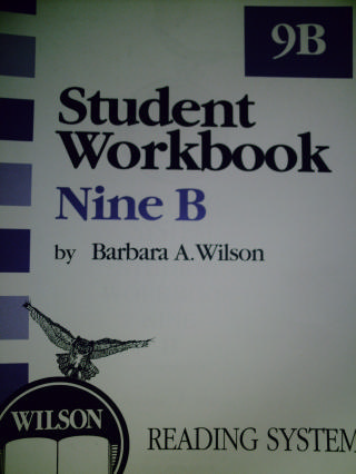 (image for) Wilson Reading System Student Workbook 9B 3e (P) by Wilson