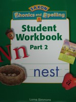 (image for) Saxon Phonics & Spelling 1 Student Workbook Part 2 (P)