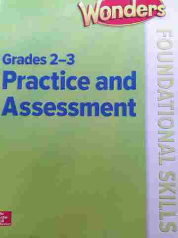(image for) Wonders 2-3 Practice & Assessment Foundational Skills (P)