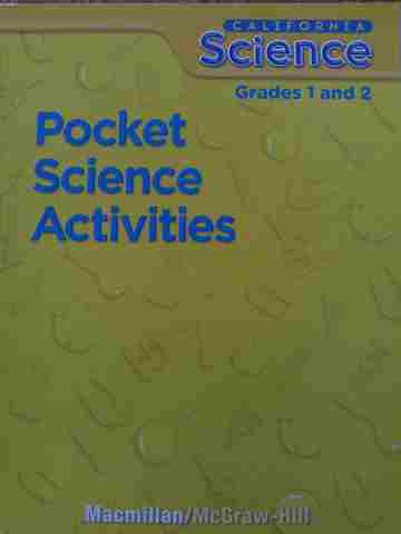 (image for) California Science 1 & 2 Pocket Science Activities (CA)(P)