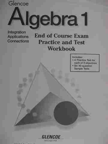 (image for) Algebra 1 End of Course Exam Practice & Test Workbook (P)