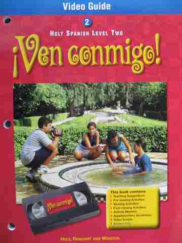 (image for) Ven conmigo! 2 Video Guide (P) by Jan Underwood