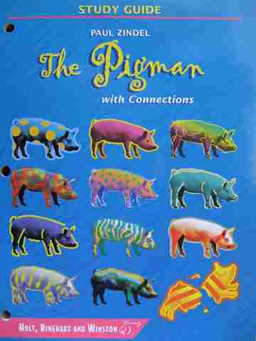 (image for) HRW Library Study Guide The Pigman with Connections (P)