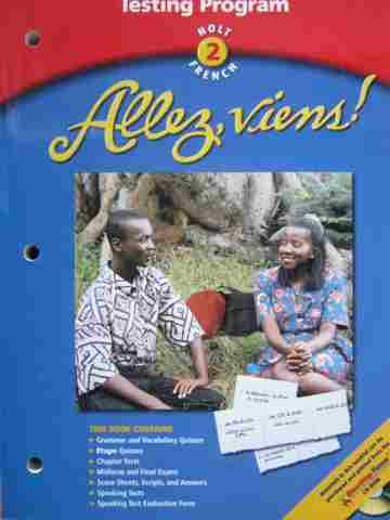 (image for) Allez, viens! 2 Testing Program (P) by Kelley, Rowe,Olmstead,