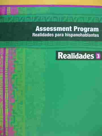 (image for) Realidades 3 Digital Edition Assessment Program Realidades (P)