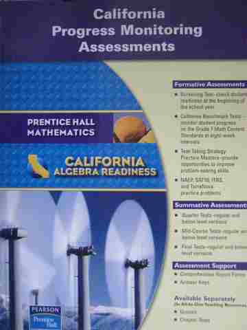 (image for) California Algebra Readiness Progress Monitoring Assessments (P)