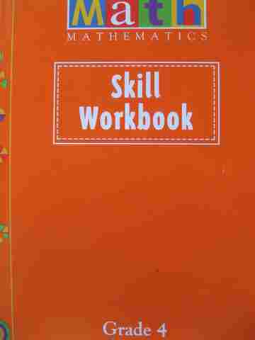 (image for) Math 4 Skill Workbook (P)