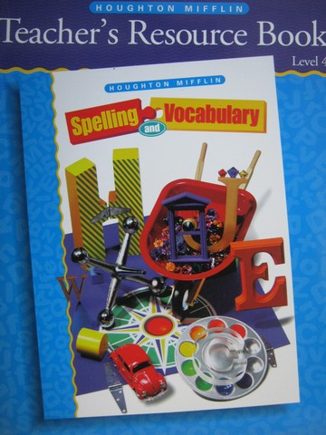 (image for) Spelling & Vocabulary 4 Teacher's Resource Book (TE)(P)