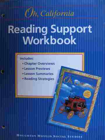 (image for) Oh, California 4 21st Century Reading Support Workbook (P)