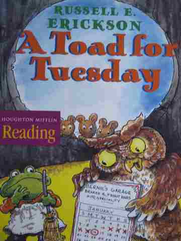 (image for) HM Reading 2.2 A Toad for Tuesday (P) by Russell E Erickson