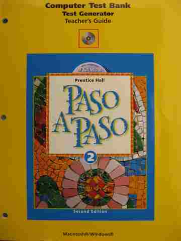 (image for) Paso a paso 2 2e Computer Test Bank Test Generator TG (TE)(P)