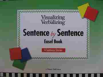 (image for) Visualizing & Verbalizing Sentence by Sentence Easel Book 4-Sentence Stories (Spiral)(Easel)